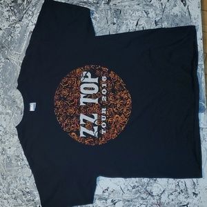 ZZ Top 2016 concert tour mens graphic tee
